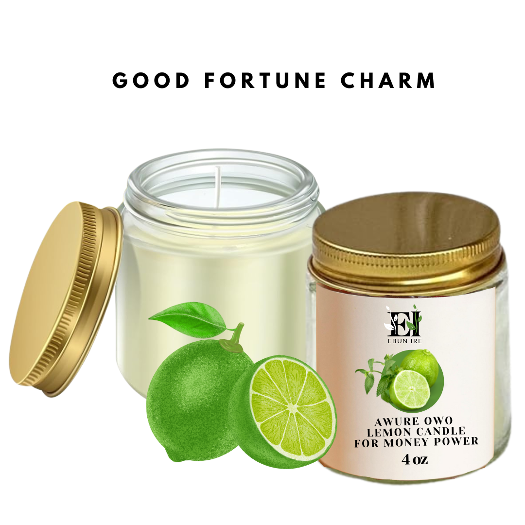 Awure Owo Lemon Candle for money power