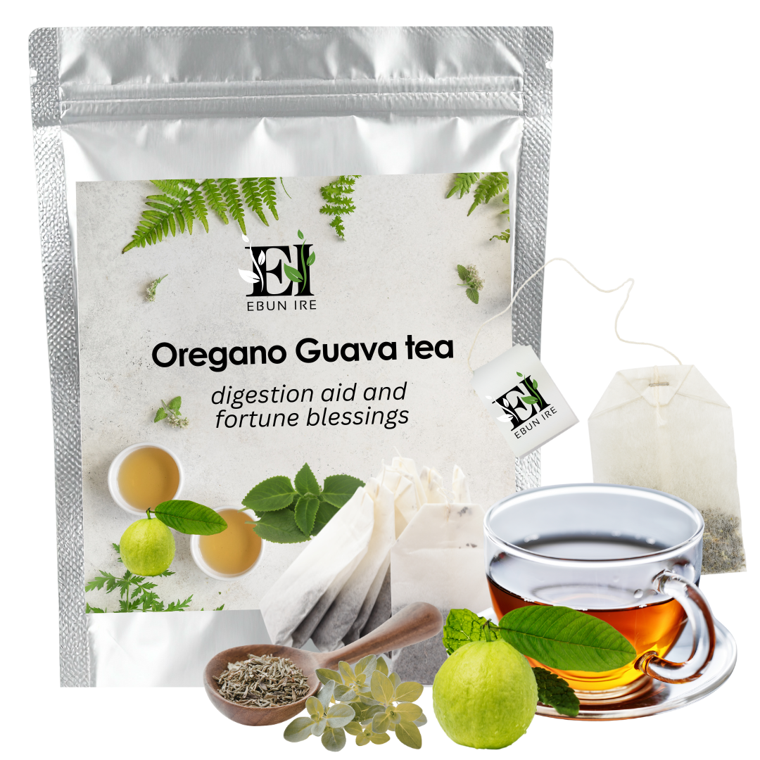 Oregano Guava tea DUAL BOOST digestion aid &  fortune blessings