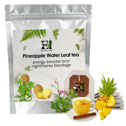 Pineapple and and Water Leaf tea Energy booster and nightmares blockage
