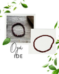 Ide of Oyá Bracelet Glass Beads Ifa Religion Babalawo Isese Tradition