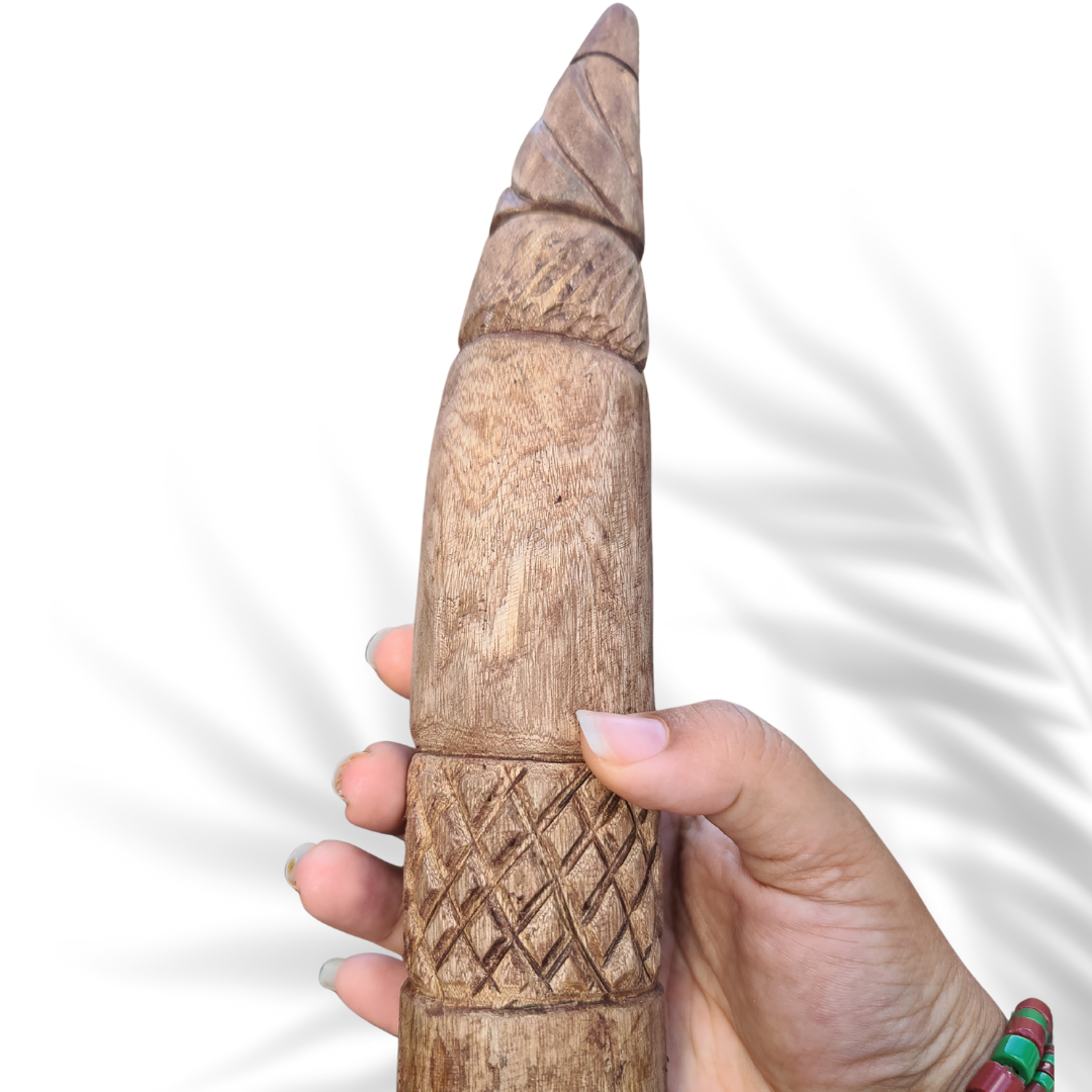 Iroke Ifa tapper Babalawo propitiation tool Campana de Orula Hand made