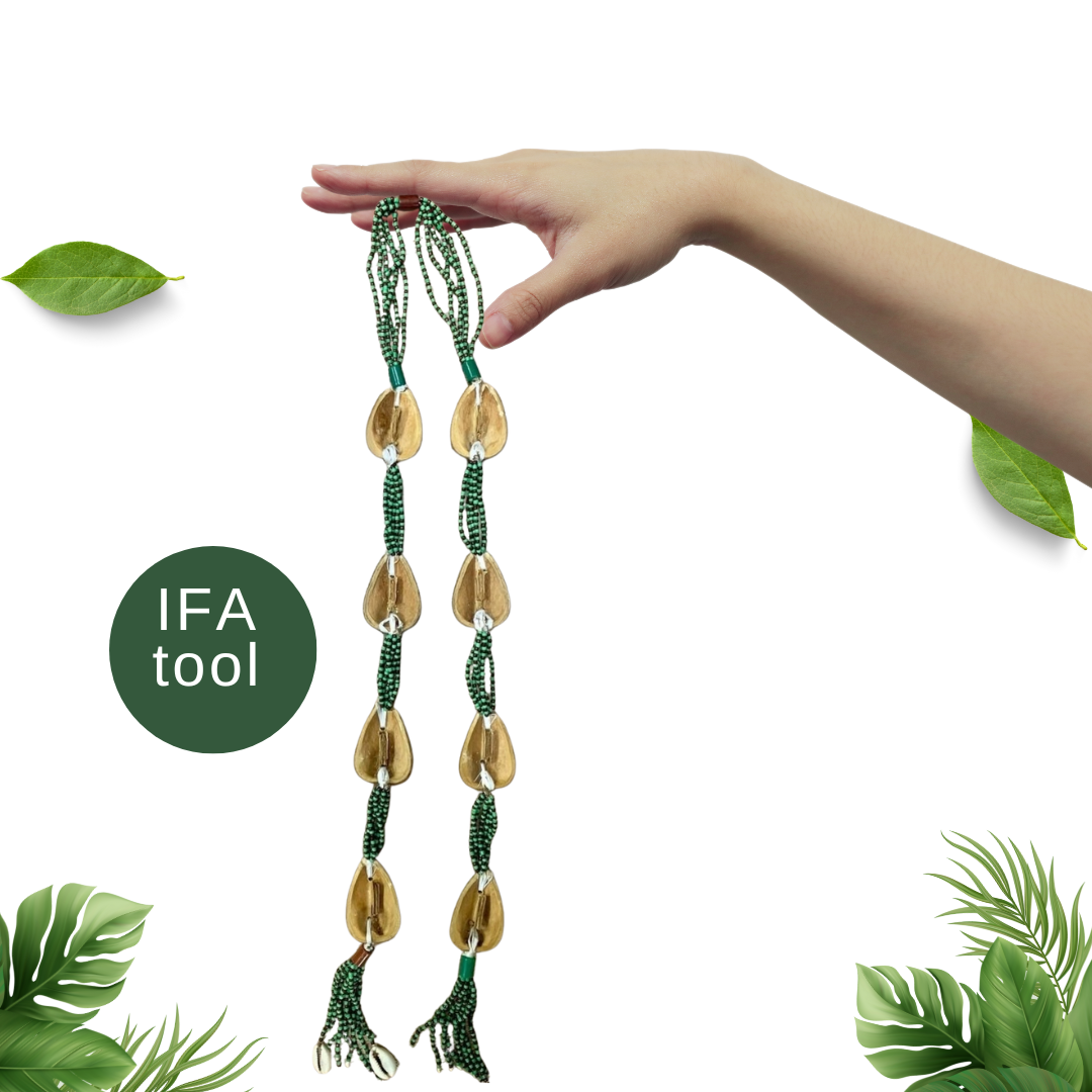 Sacred Opele IFA Ekuele divination tool