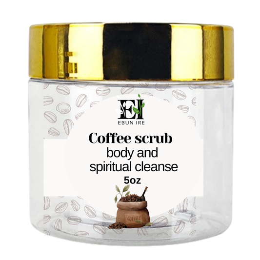 Coffee scrub   body and  spiritual cleanse 5oz