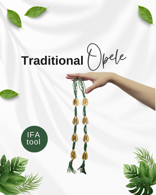 Sacred Opele Traditional IFA Ekuele divination tool